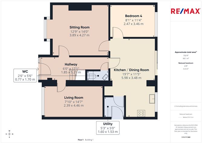 Floor plan — 48 The Fairways, Rockshire Road, Waterford City, Waterford