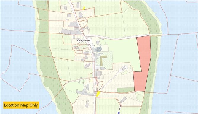 Land c. 3 Acres, 1.24 HA, Lake Shore, NR. Blessington, Valleymount, Wicklow