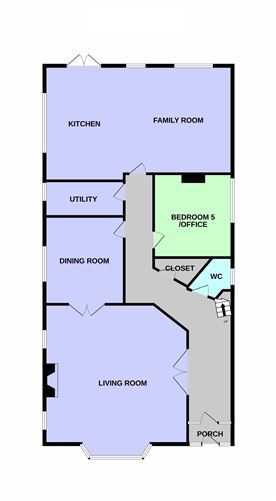 Floor plan — Brentwood House, Ballyboden Road , Rathfarnham, Dublin 14