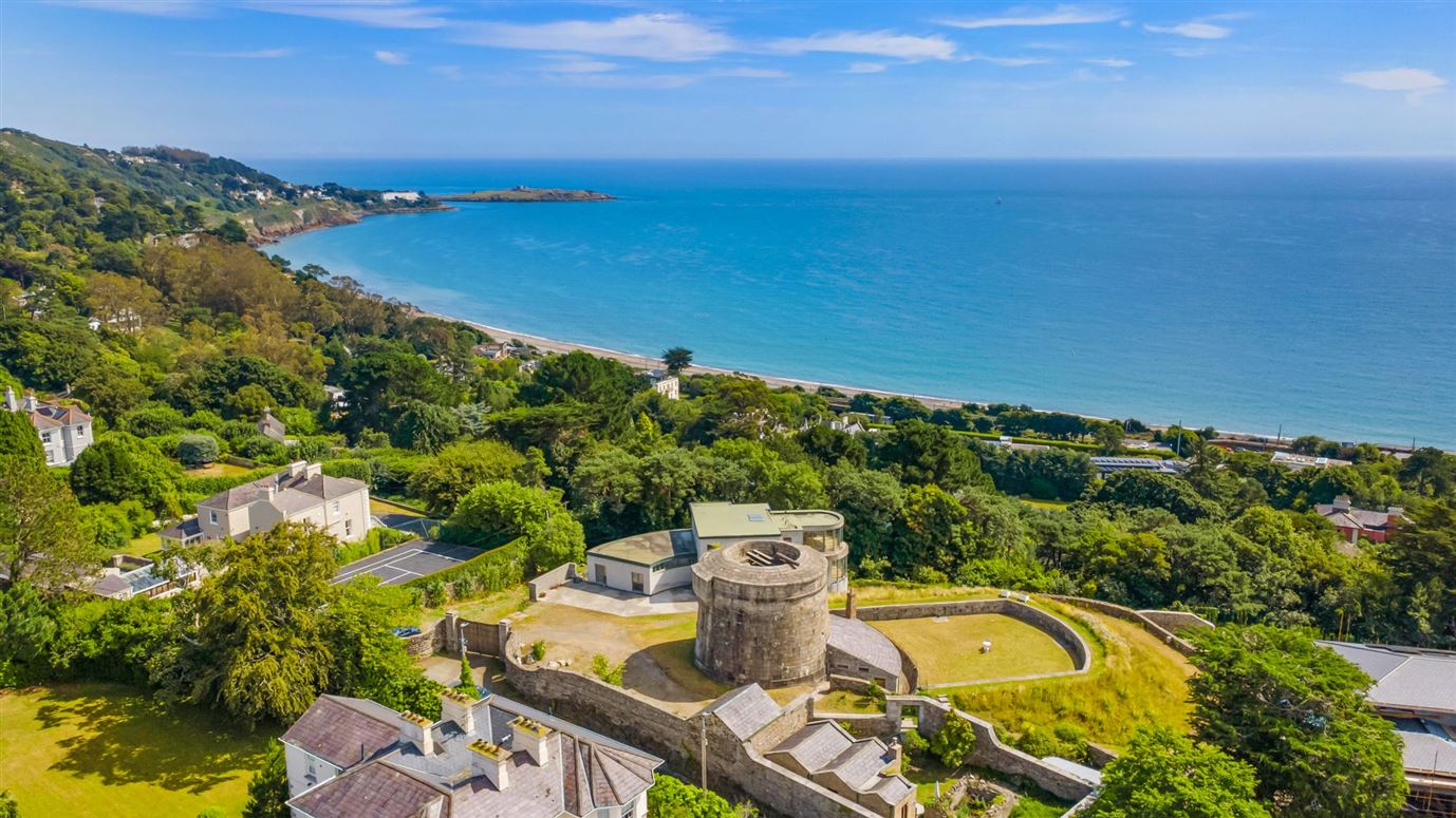 Martello Tower, Gunner's Cottage and House, Killiney, County Dublin