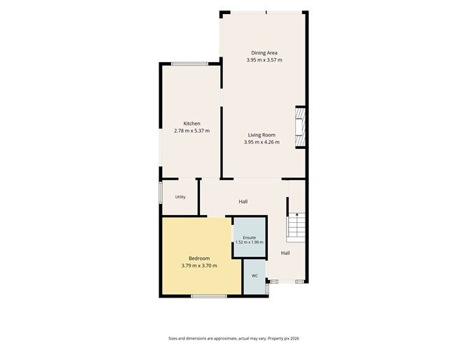 Floor plan — 2 Dispensary Lane, , Rathfarnham, Dublin 14