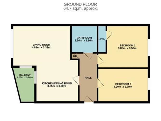 Apartment 7, Block 9 New Priory, Hole In The Wall Road, Donaghmede, Dublin 13