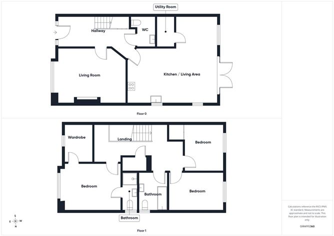 Floor plan — 88 Crenigans Bánóg, Ashbourne, Co. Meath
