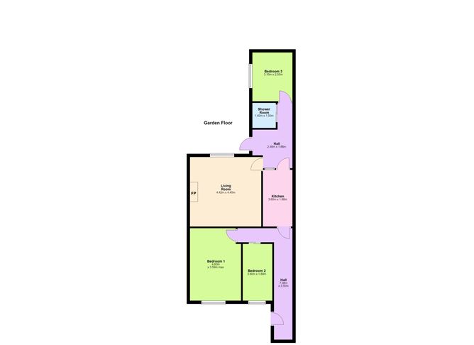 Floor plan — 38 Leinster Road, Rathmines, Dublin 6