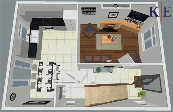 Floor plan — 28 Thornbrook, The Ballagh, Enniscorthy, Co. Wexford