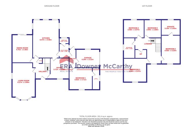 Floor plan — Eton Brae, Moneygurney, Douglas, Cork