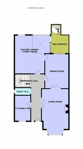 Floor plan — 7 Crannagh Way , Rathfarnham, Dublin 14
