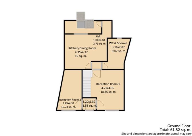 Floor plan — 4 Kimmage Road Lower, Harold's Cross, Dublin 6W