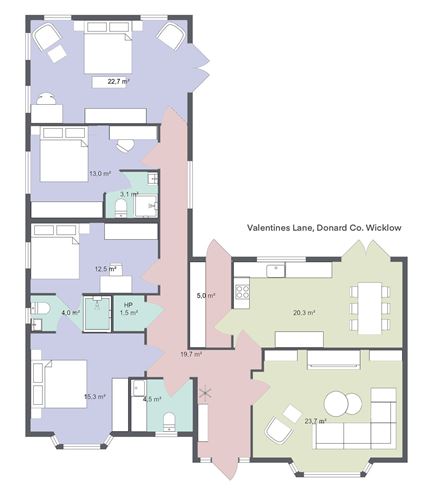 Substantial Residence On c. 1 Acre / 0.404 HA,, Donard, Wicklow