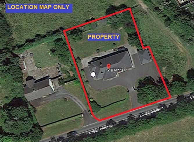 Bungalow & Garage On c. 0.5 Acre/ 0.202 HA., Two Mile House, Naas, Kildare