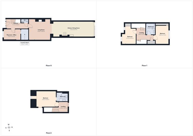 Floor plan — 24 Alexandra Park, Clane, Co. Kildare