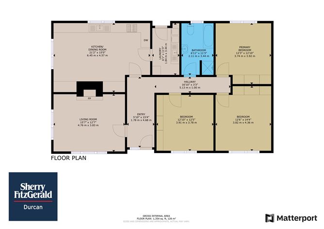Floor plan — Massbrook South, Bofeenaun, Ballina, Co. Mayo