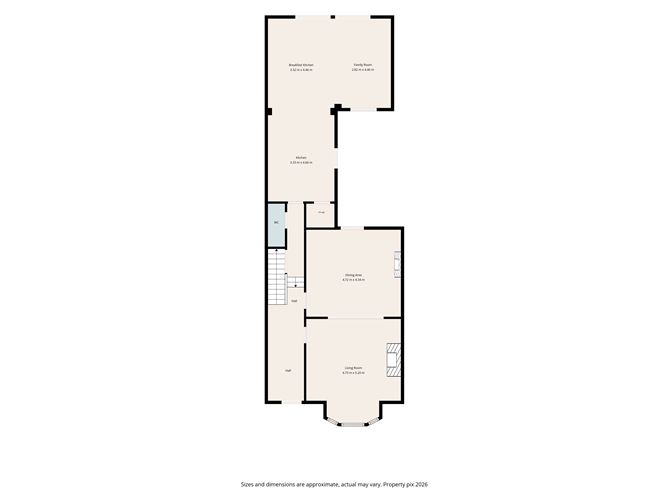 Floor plan — 195 South Circular Road, Dublin 8