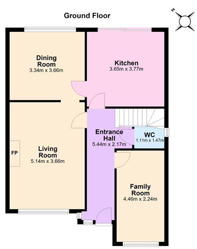 Floor plan — 35 Clonard Drive, Dundrum, Dublin 16