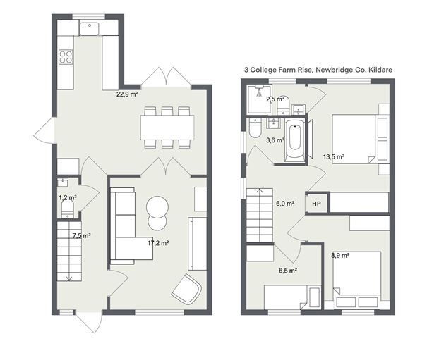 3 The Rise, College Farm, Newbridge, Kildare