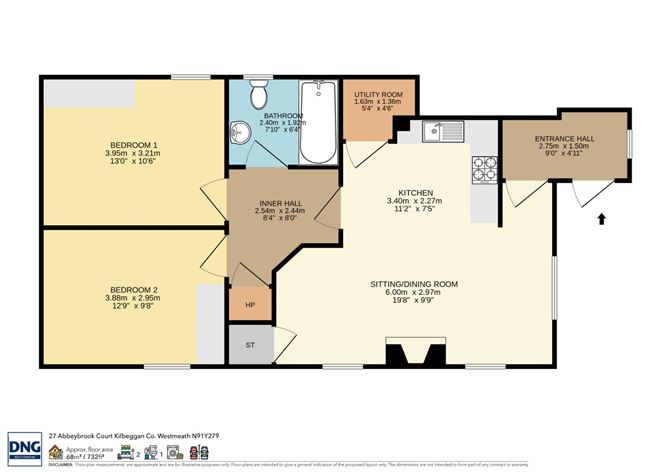 27 Abbeybrook Court, Kilbeggan, Co. Westmeath