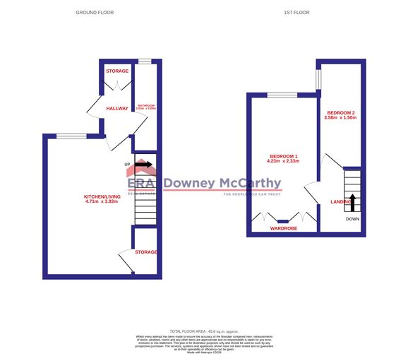 Floor plan — 95 White Oaks, Wilton, Cork