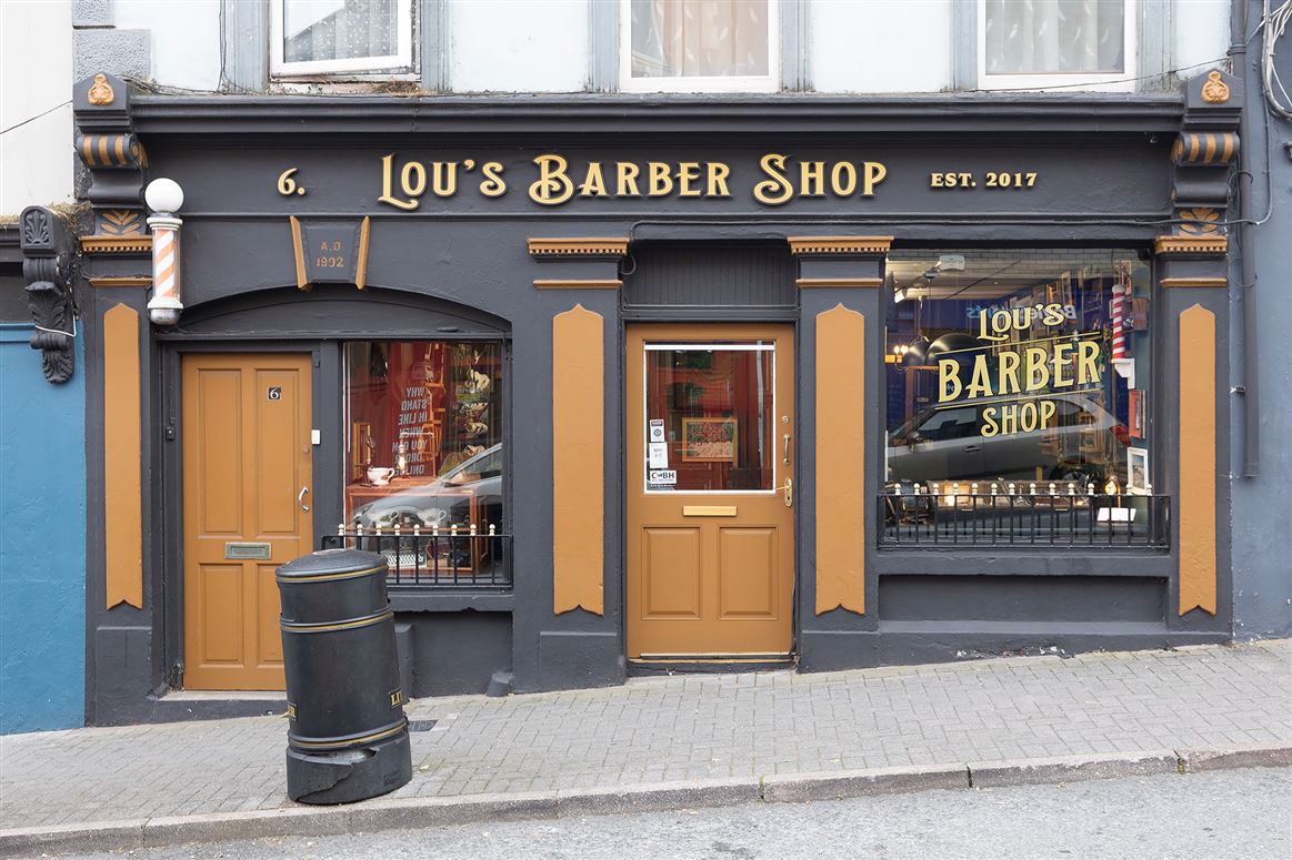 Lou's Barber Shop, No. 6 Midleton Street, Cobh, Co Cork , Cobh, East Cork