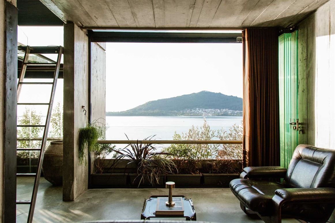 Minho Outlook,Caminha,Galicia,Spain