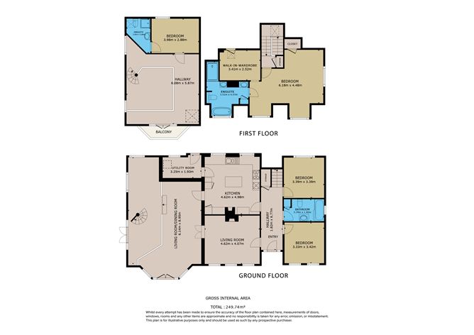 Floor plan — Ballybane East, Ballydehob, Co. Cork