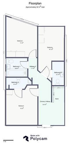 Floor plan — 20 Crescent Court, Father Griffin Road, City Centre, Galway
