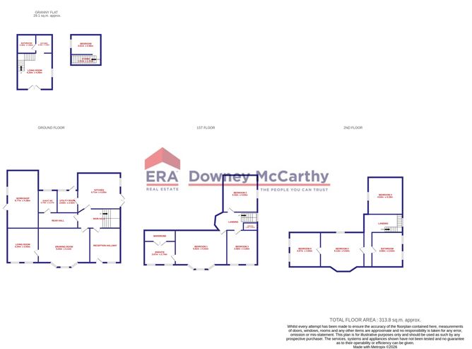 Floor plan — Toureen House, Passage West, Cork