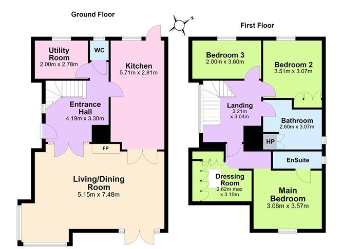 Floor plan — Sans Souci, Killiney Hill Road, Killiney, Co. Dublin