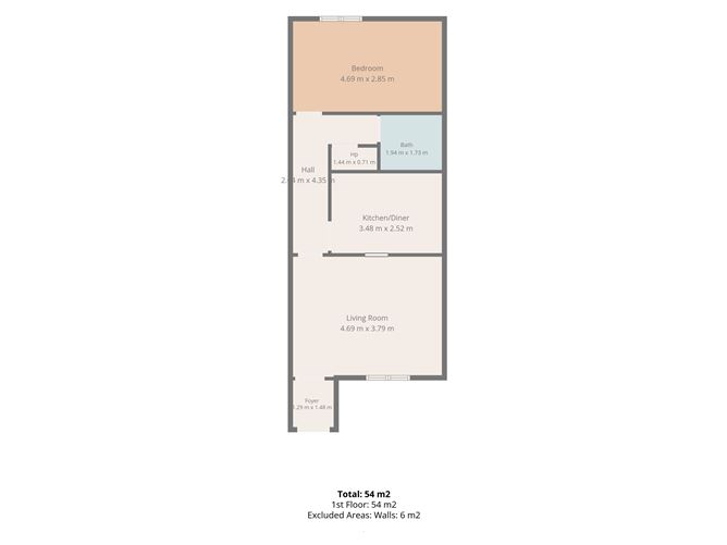 Floor plan — 29 The Crescent, Larch Hill, Santry, Dublin 17
