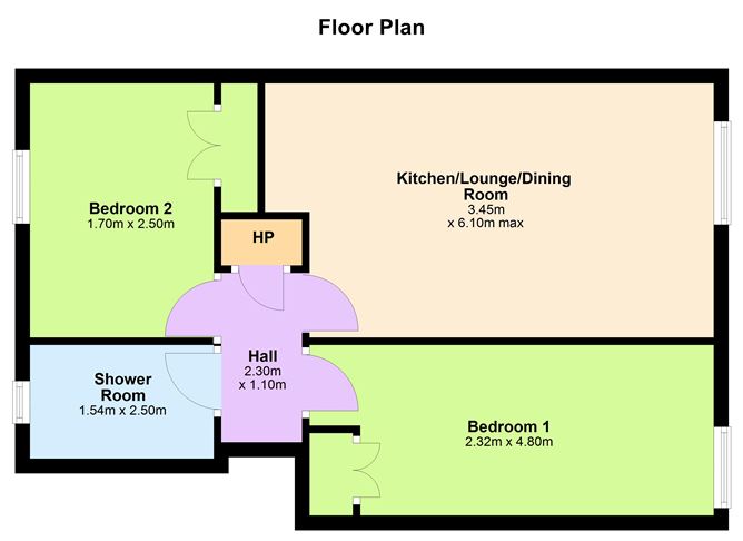 Apartment 61, The Tailors, Bertram Court, Christchurch,   Dublin 8