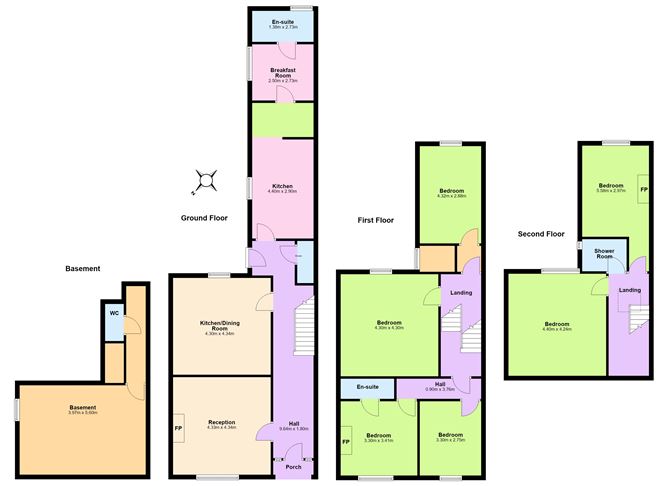 Floor plan — 22 Belmont Avenue, Donnybrook, Dublin 4