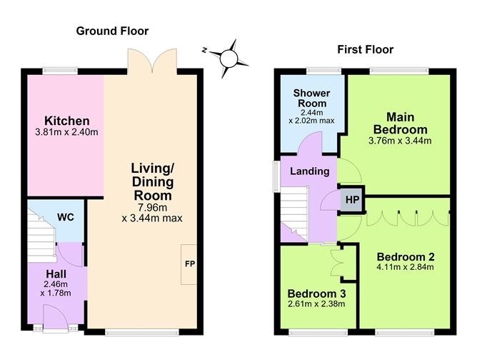Floor plan — 10 Bayview Crescent, Killiney, Co. Dublin