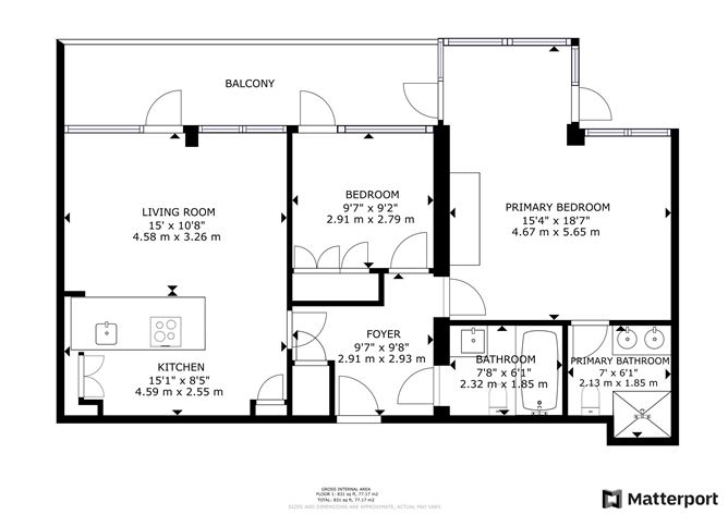 Apartment 206, Cubes 3, Beacon South Quarter, Sandyford, Dublin 18