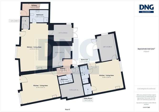 Apartments 1 - 4, 11-12 Barrack Street, Goresbridge, Co. Kilkenny