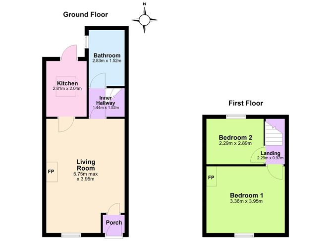 Floor plan — 8 St Nicholas Place, Dublin 8