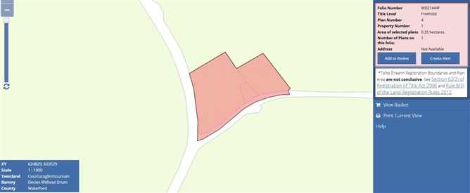 Site At Kilbrien, Ballinamult, Dungarvan, Co. Waterford