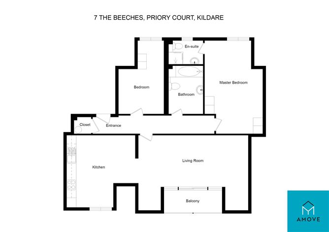 Apartment 7, The Beeches, Priory Court, Kildare Town, Kildare