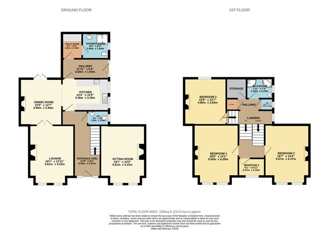 Floor plan — Anneville, Clonard, Co. Meath