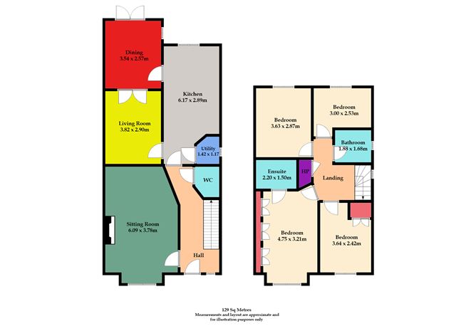 Floor plan — 5 Woodlands Manor, Ratoath, Co. Meath