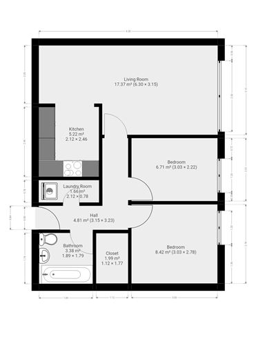 Apartment 230 Block H , The Island, Martin's Row, Chapelizod, Dublin