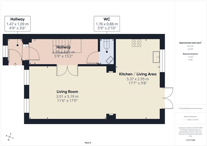 Floor plan — 12 Sheen Woods, Kenmare, Co. Kerry
