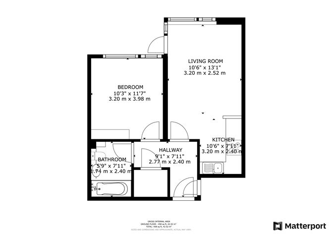 Apartment 32, Block B, The Barley House, Cork St, Dublin 8, Dublin