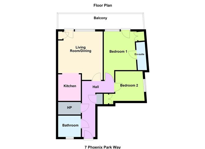 Floor plan — 7 Phoenix Park Way, Phoenix Park Racecourse, Dublin 15