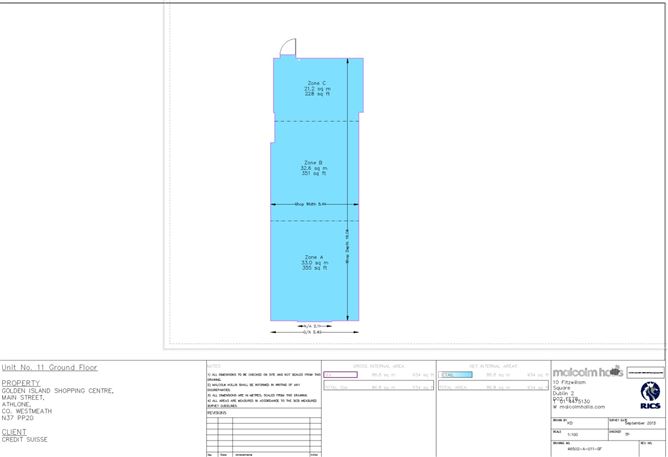 Unit 11, Golden Island Shopping Centre, Golden Island, Athlone, Co. Westmeath, Ireland