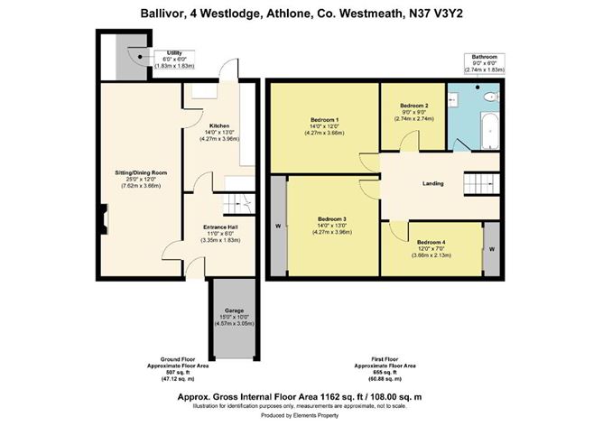 Floor plan — Ballivor, 4 Westlodge, Athlone, Westmeath
