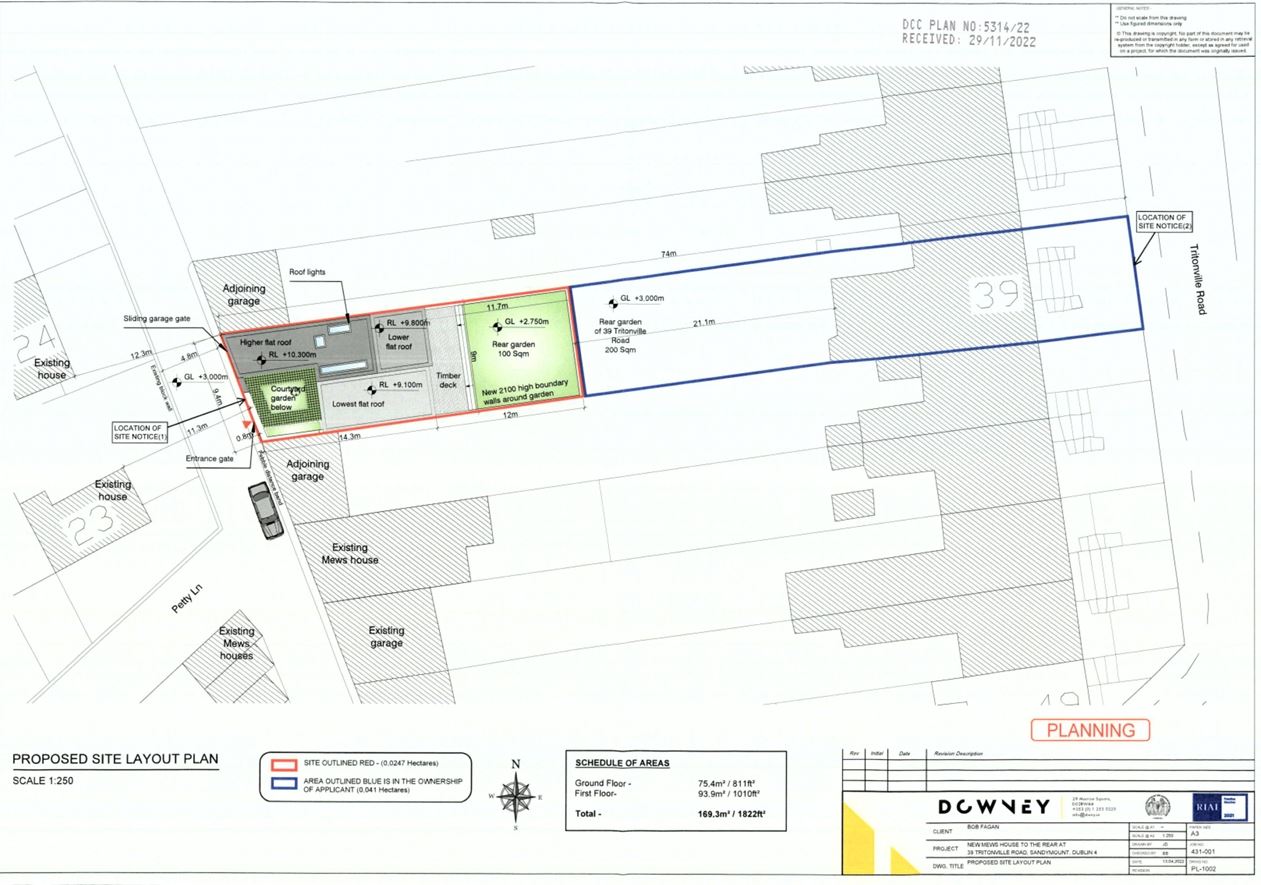 Site At Rear Of, 39 Tritonville Road, Co. Dublin