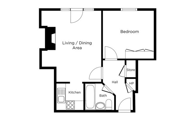 Apt 127 Clifden Court, Smithfield, Dublin 7, County Dublin