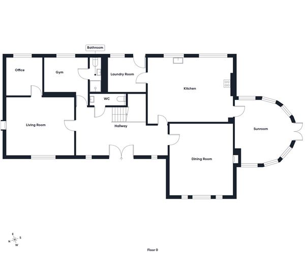 Floor plan — 5 Saint Andrew's, Curragha, Ashbourne, Co. Meath