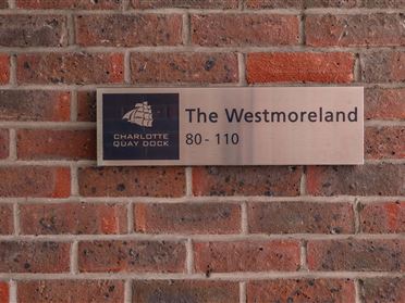 Image for 110 The Westmoreland, Charlotte Quay Dock, Grand Canal Dk, Dublin 4