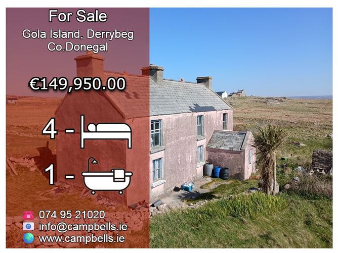 Gola Island, Derrybeg, Donegal