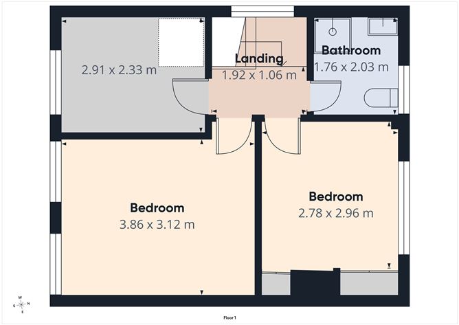 Floor plan — 7 Longstone Park, Portrane, Donabate, County Dublin